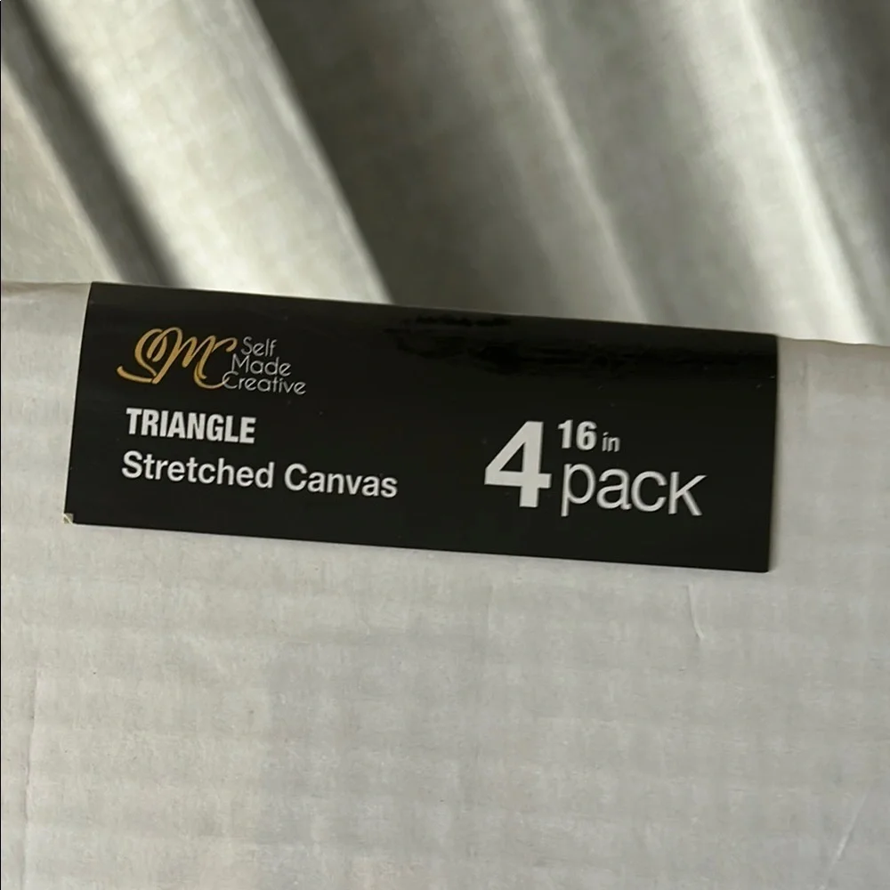Self Made Creative Triangle Canvas Set